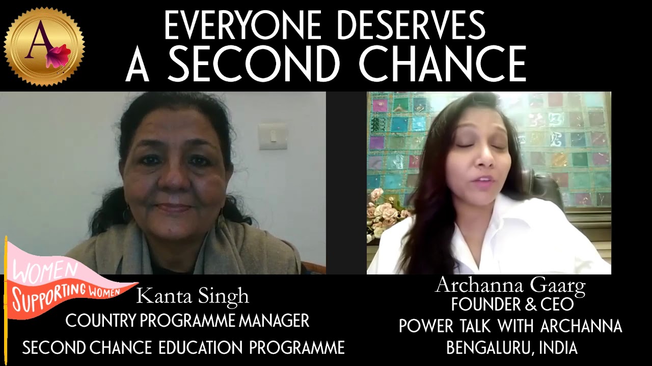 kanta Singh Country Program Manager Second Chance Education Programme I  Archanna Gaarg