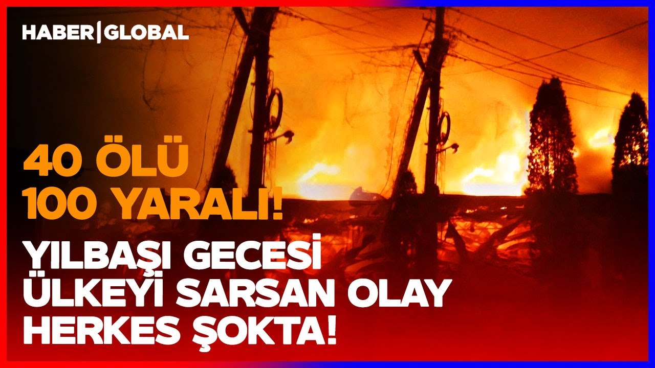FACİA: 40 ÖLÜ 100 YARALI! Çevre Ülkeler Tedirgin Yılbaşı Gecesi Zehir Oldu!