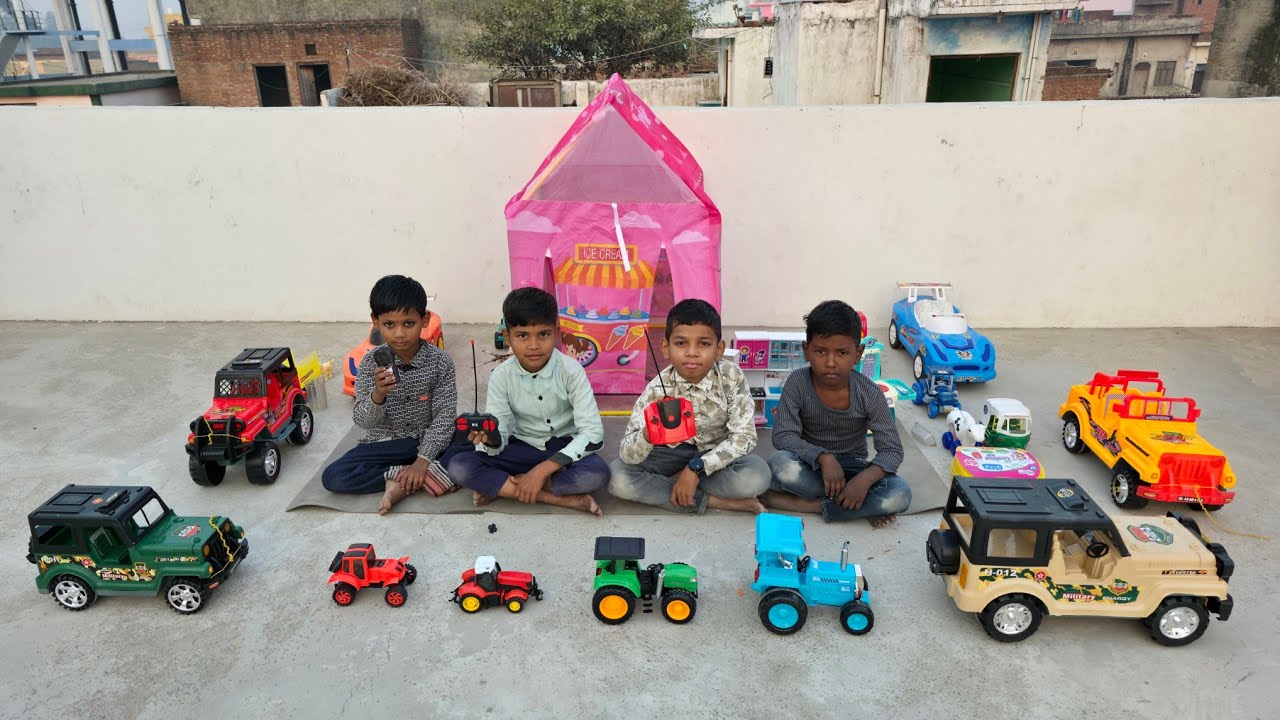 बच्चों के नए ट्रैक्टर 🚜 