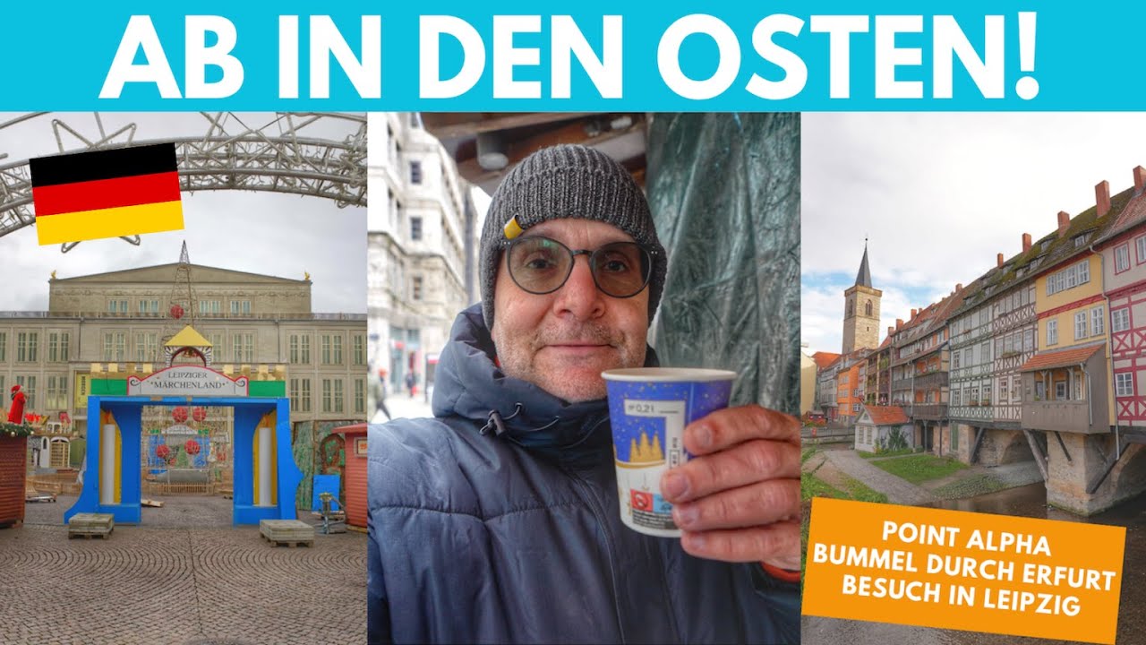 #494 - Der Osten ruft - Point Alpha - Erfurt - Leipzig - Kleine Rundreise - Wohnmobil - Hymer