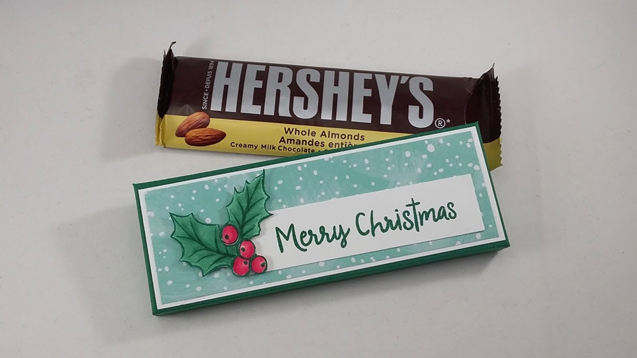 How to Make a Fold Flat Box for a Hershey's Chocolate Bar