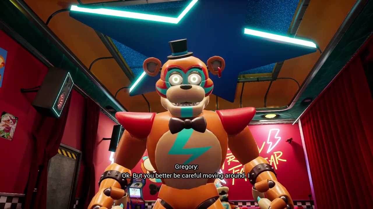 Five nights at freddys: Security Breach gameplay Pt.1