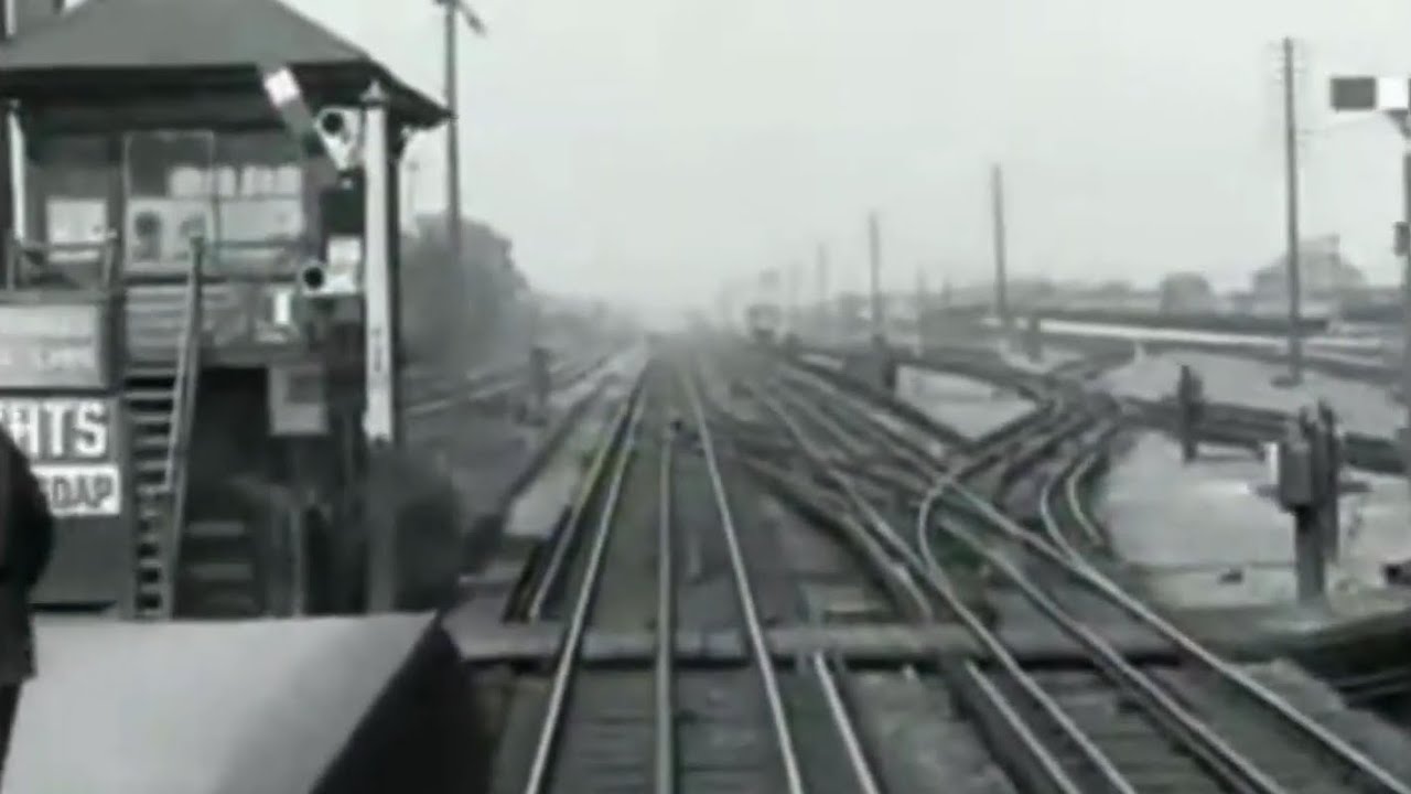 Vintage railway film - A trip on the Met - 1910