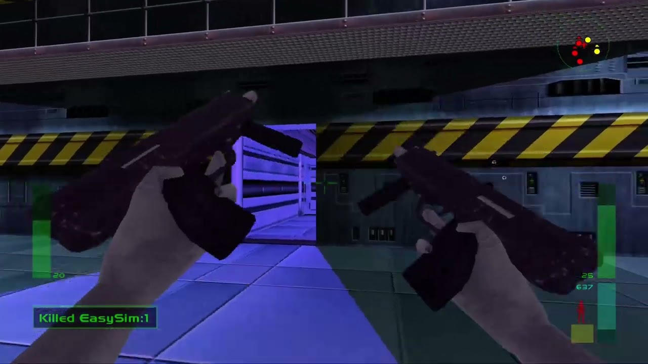 Perfect Dark combat simulator footage enhanced Xbox clips uncut unsorted