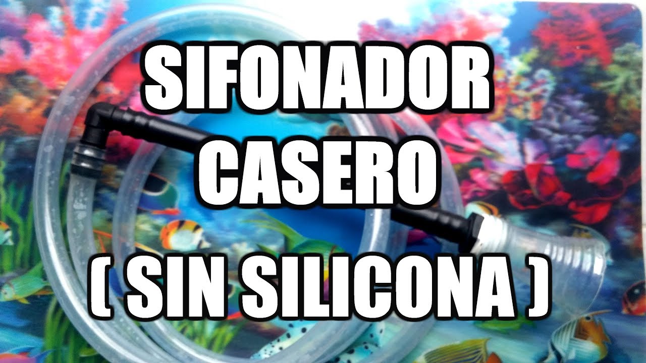 💡COMO HACER UN SIFONADOR CASERO PARA ACUARIOS (MUY FÁCIL)