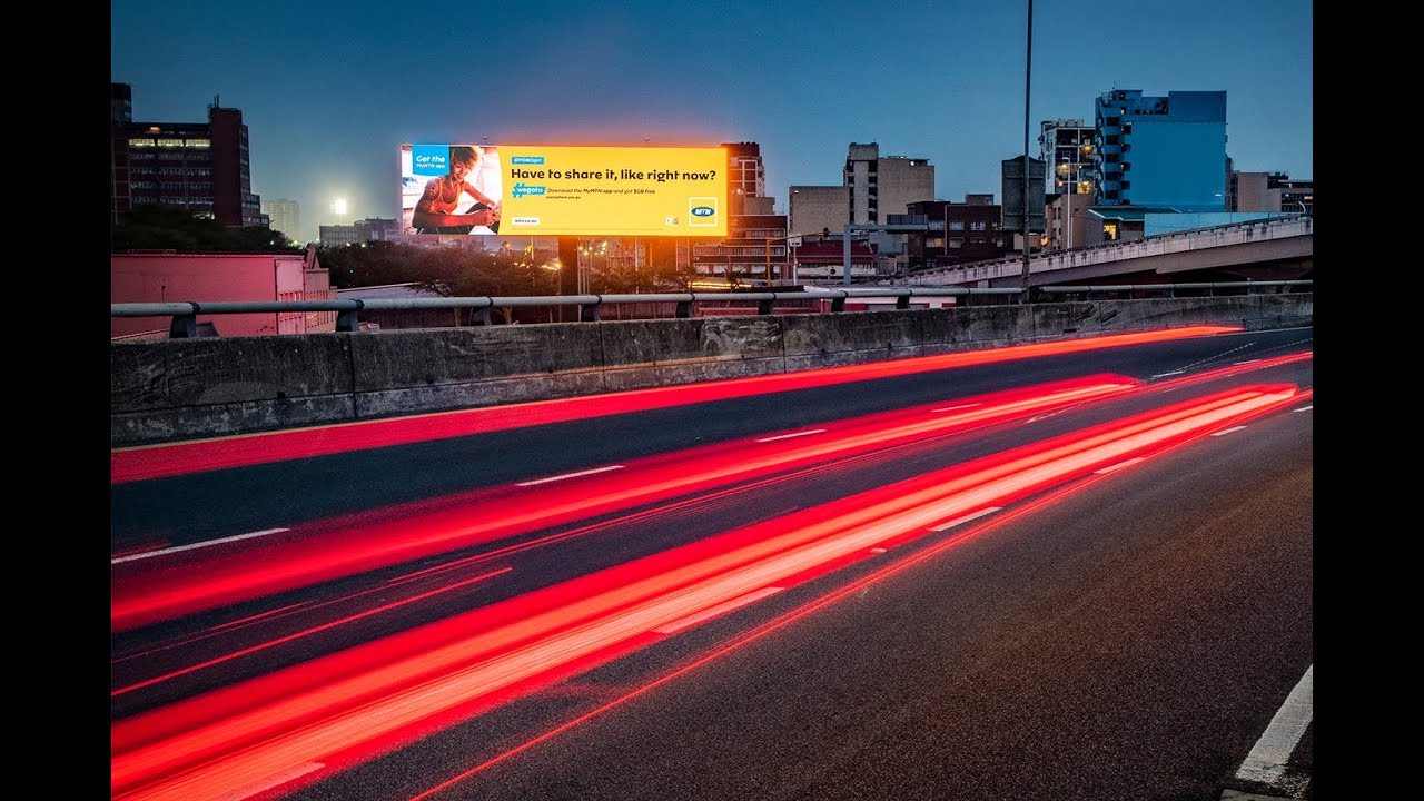 Outdoor Network Double Sided Digital Billboard KwaZulu Natal