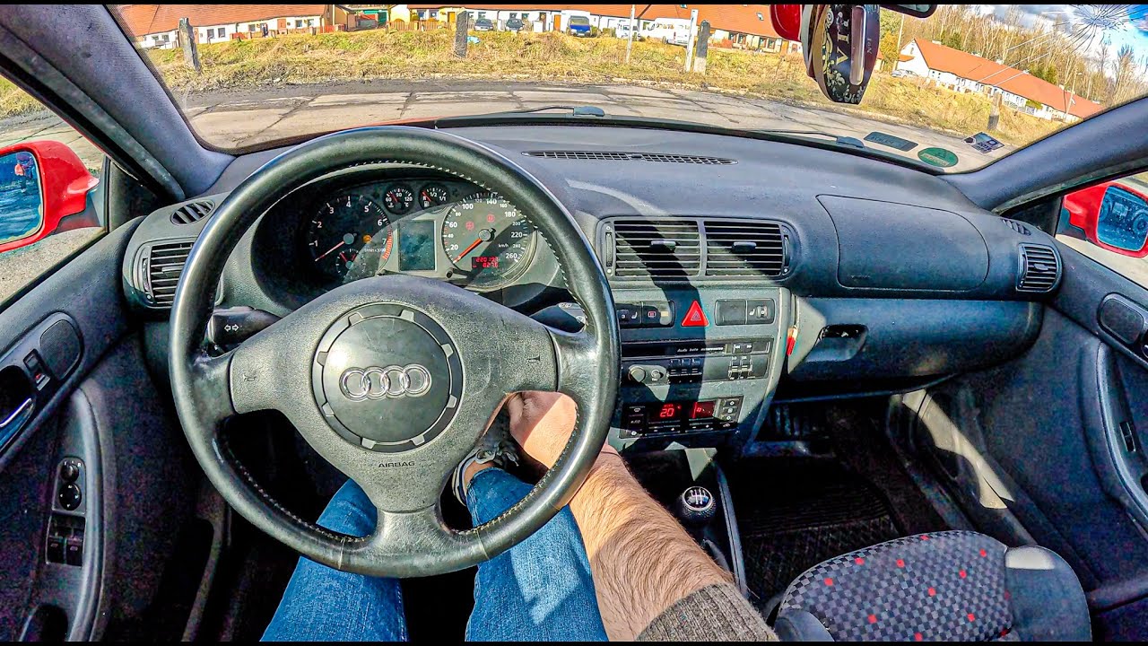 1997 Audi A3 (1.6 i 101 hp) | POV Test Drive #2323 Joe Black