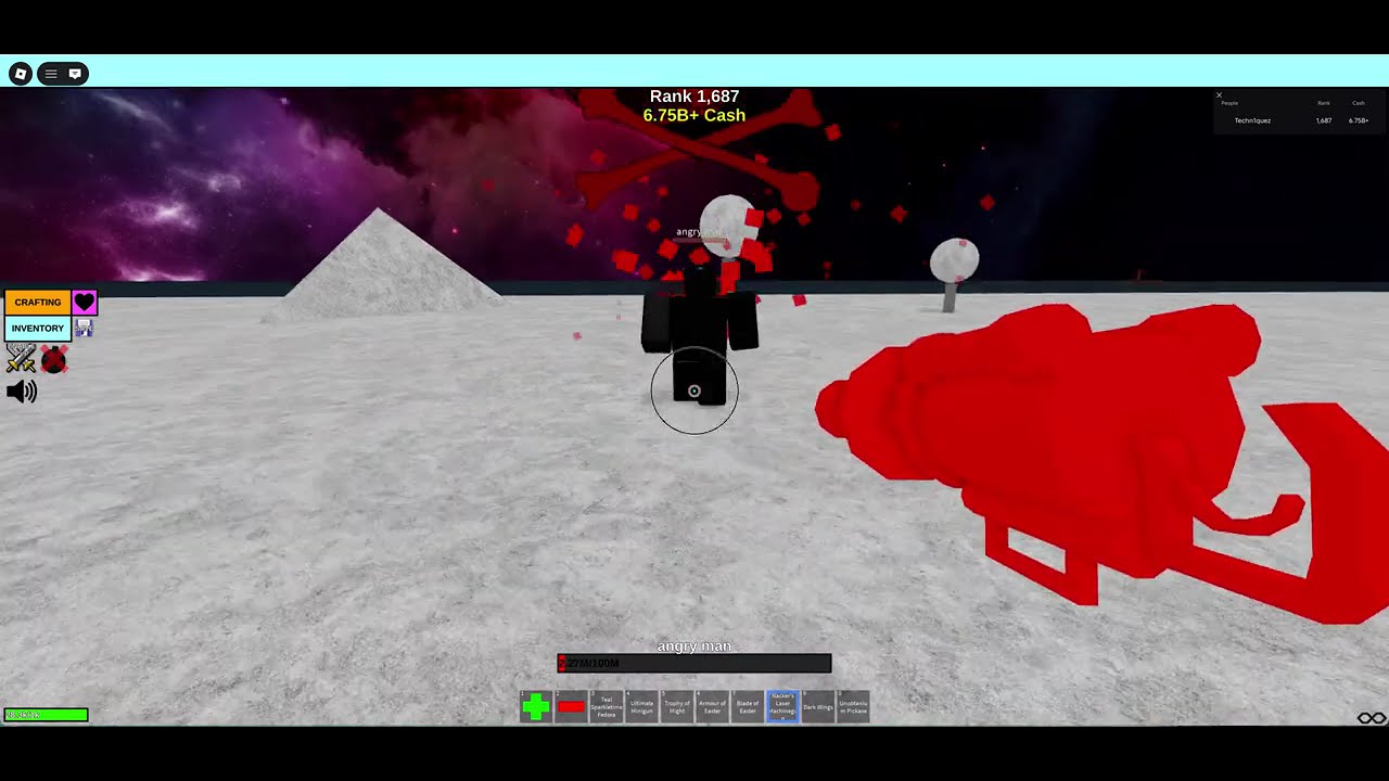 Pressure Biome angry man - Classic Retro Craftwars