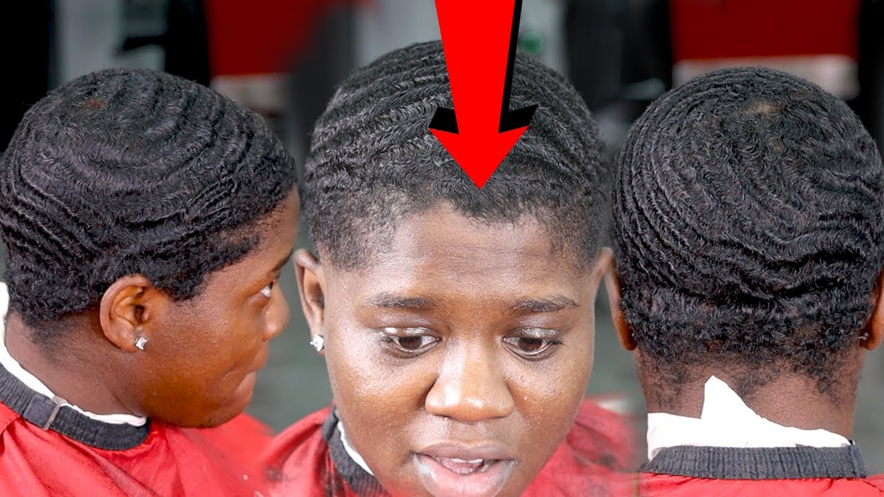 🔥TRANSFORMATION🔥 2 MONTH WOLF/ ELITE FEMALE WAVER HAIRCUT/ HAIRLINE RESURRECTION/ BARBER TUTORIAL