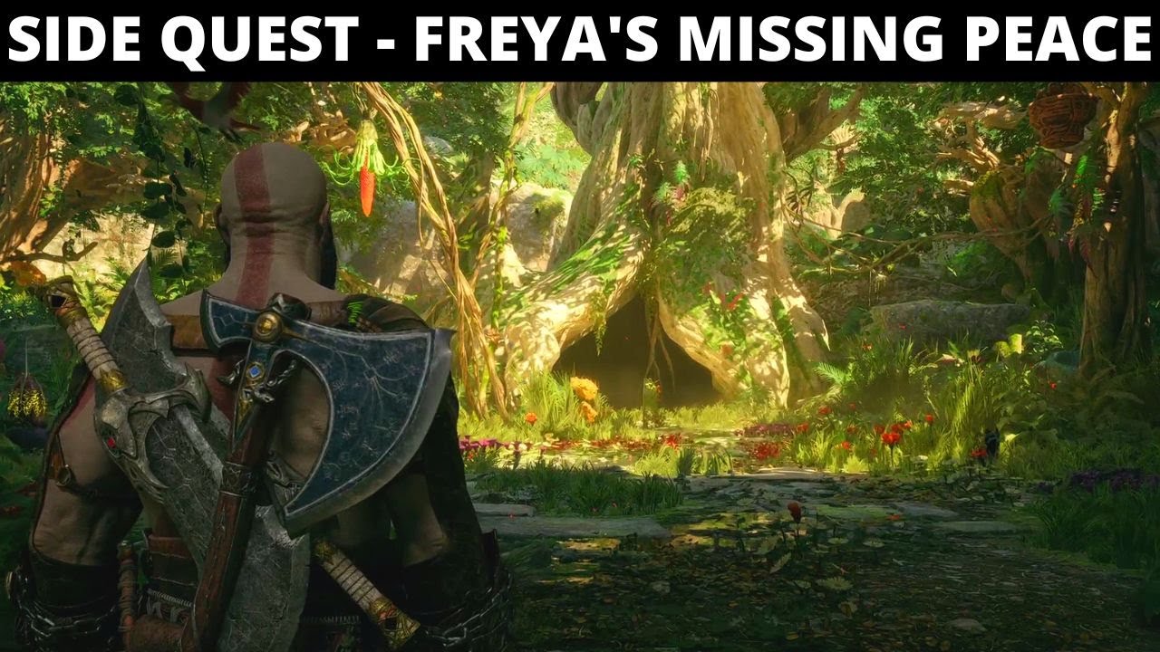 God Of War Ragnarok - Freya's Missing Peace Side Quest Mission PS5 Gameplay