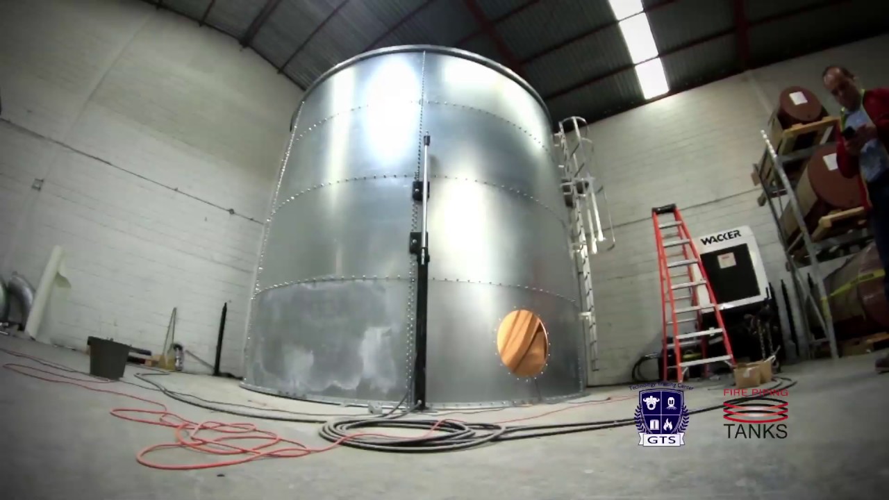 TANQUE DE ALMACENAMIENTO DE AGUA CONTRA INCENDIO GTS FIRE PIPING TANKS