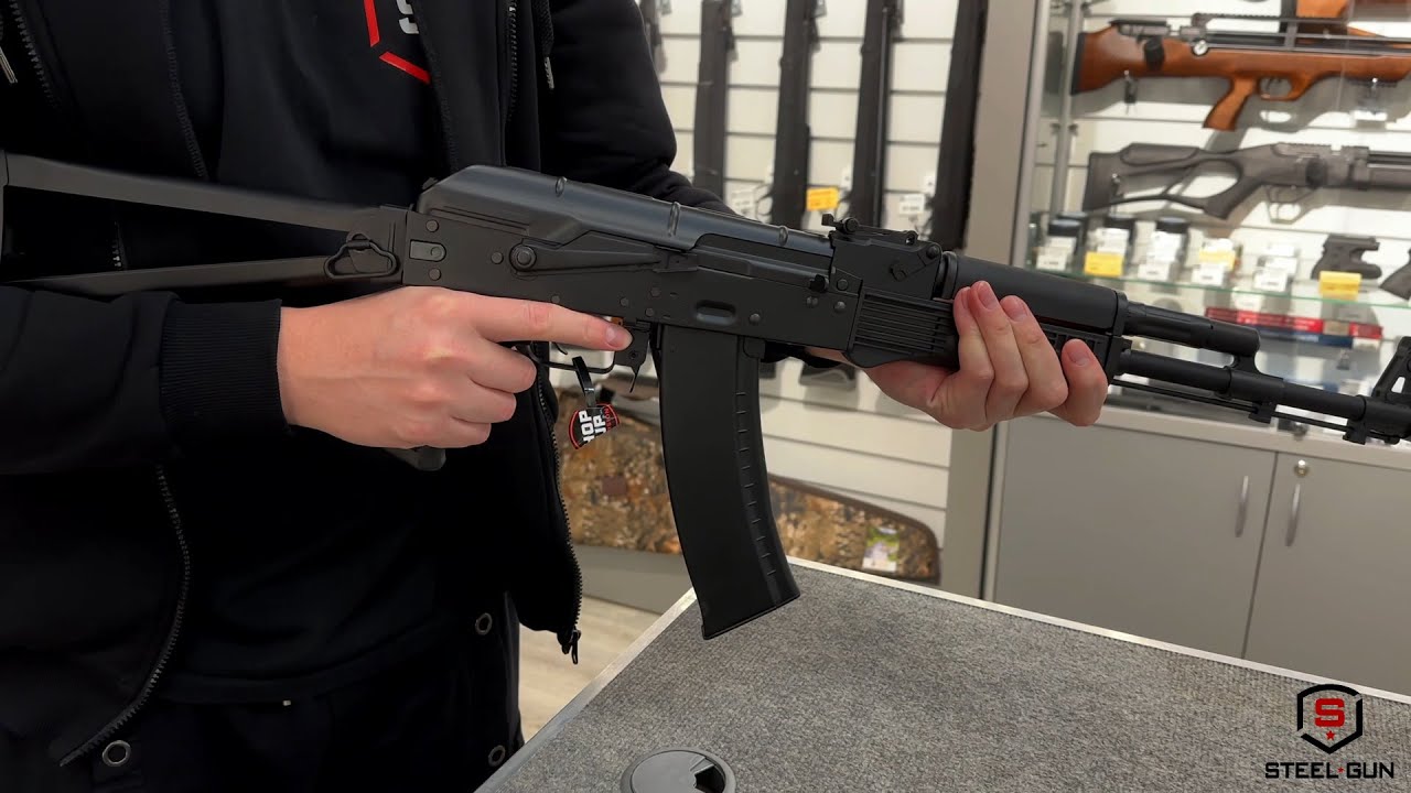 Автомат страйкбольный CYMA CM040 (АК-74). ПОЛНЫЙ ОБЗОР