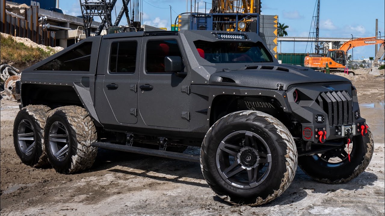 6 Wheeled MONSTER - The Apocalypse Hellfire 6x6