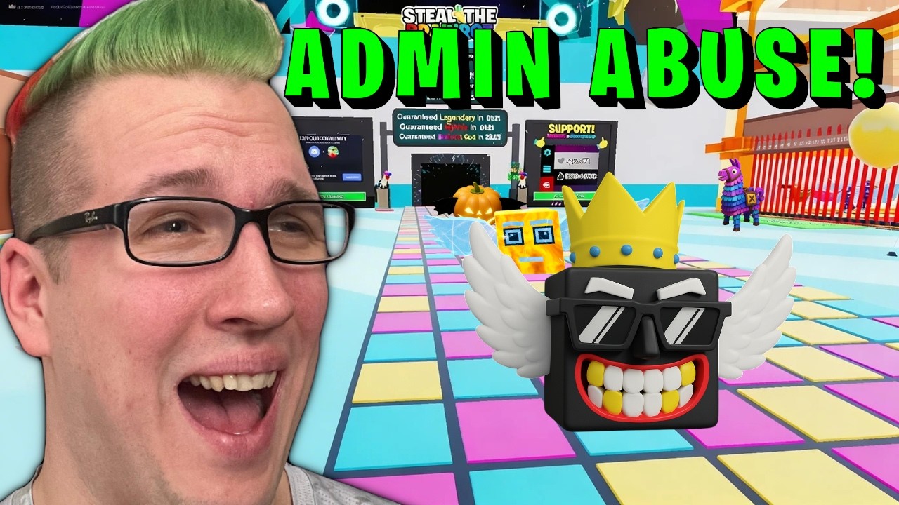 ADMIN ABUSE #3! 🔥 WOCHENENDE ESKALIERT 🚨 | Fortnite Steal The Brainrot