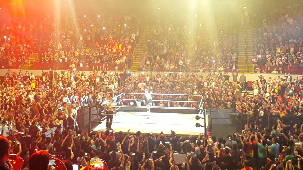 WWE Live in Manila - Big Show vs John Cena Entrance