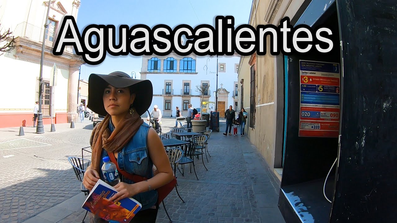 Aguascalientes Mexico - Street Walk 1/2
