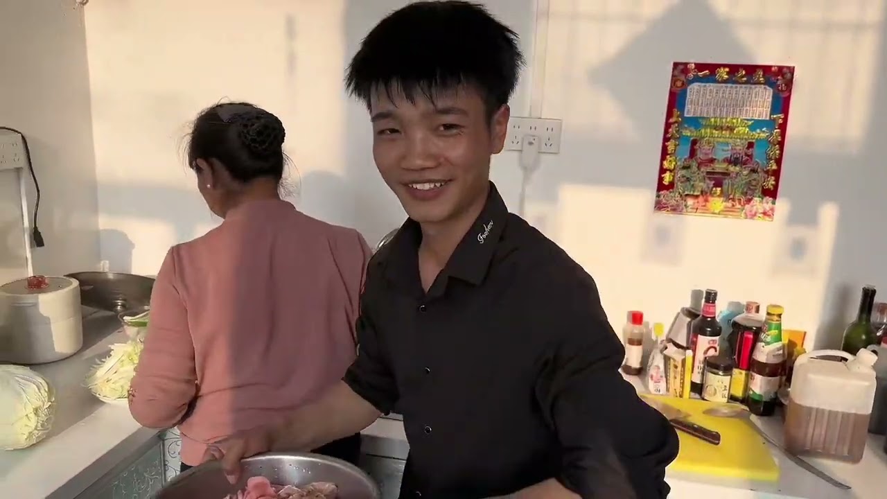不知道孩子说的准不，三胎了不管男孩女孩我家都一样看待……#我的乡村生活 #三胎 #夫妻#日常生活也要好好记录