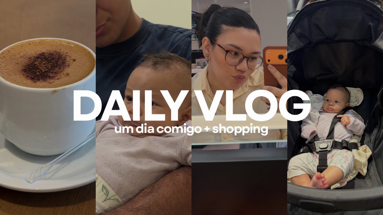 VLOG | um dia comigo + shopping 