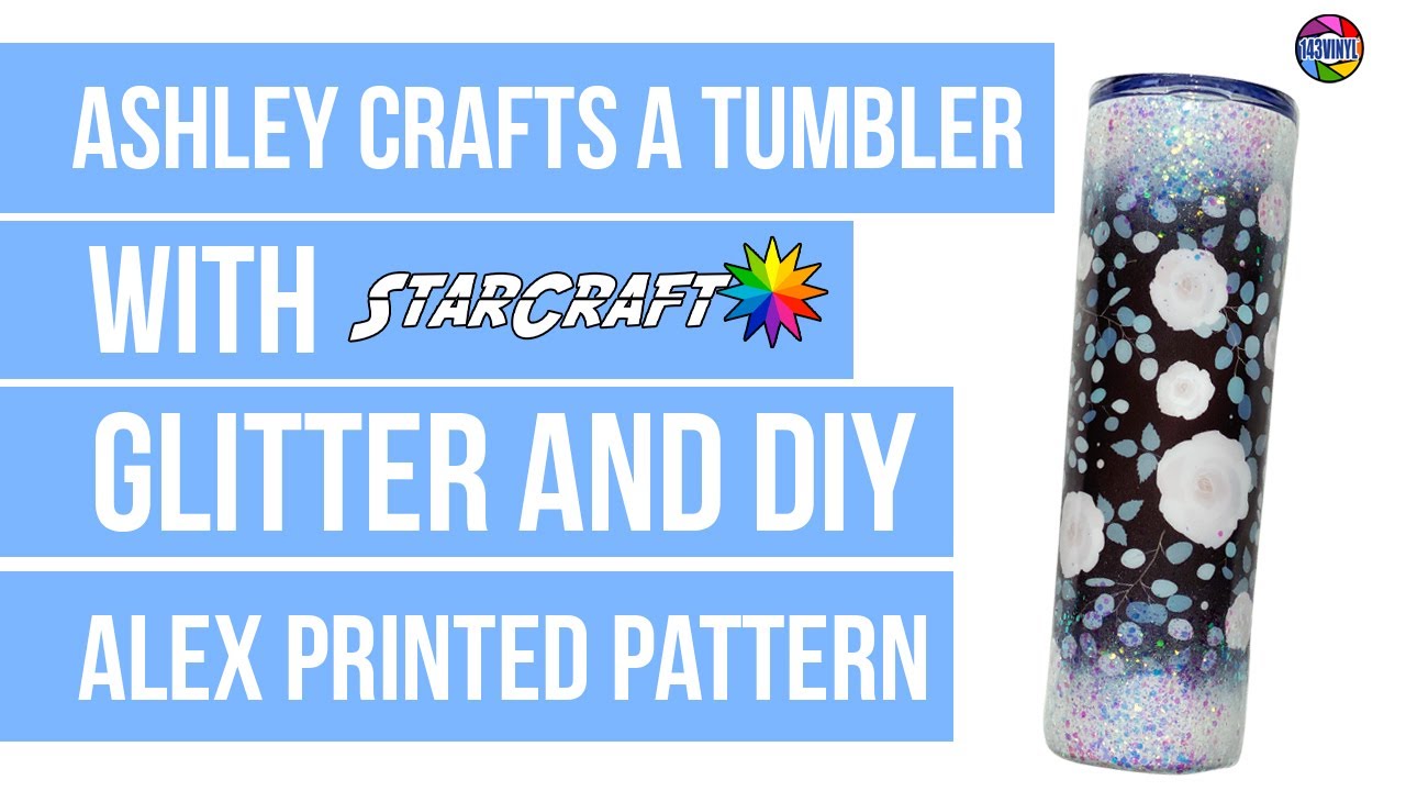 Vinyl wrapped epoxy tumbler