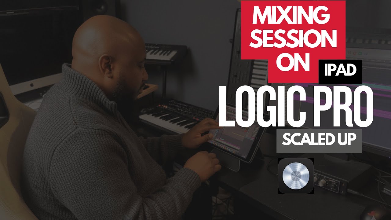 Mixing Session on Logic Pro for iPad