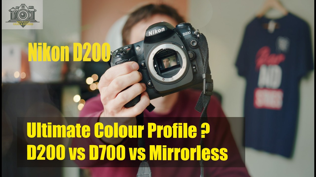 Идеальная цветопередача? Nikon D200 против D700 против беззеркальной камеры