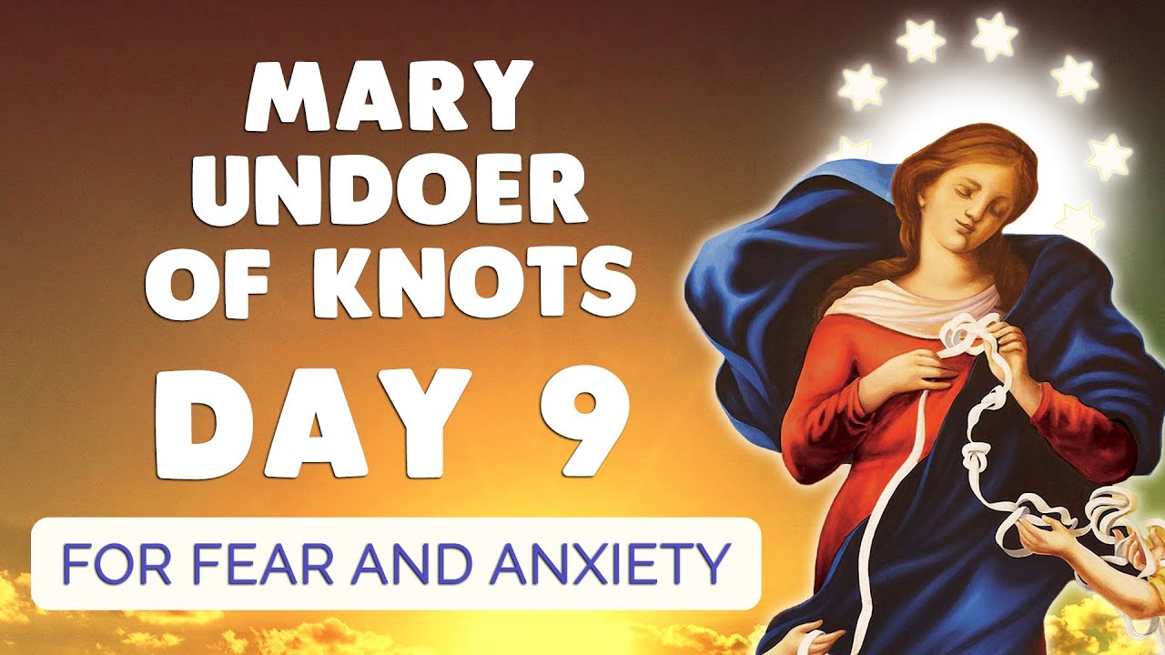 🙏 ROSARY of MARY UNDOER of KNOTS Day 9 🙏 Novena Prayer