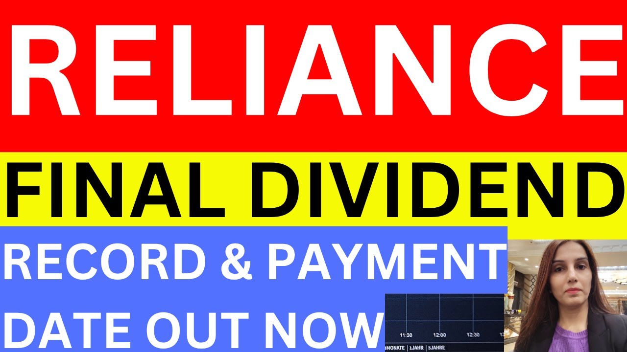 Reliance final dividend details | Reliance share news today | stocks | dividend | share market