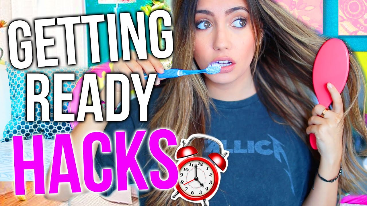 How To Get Ready FAST In The Morning!! Morning Hacks for School!