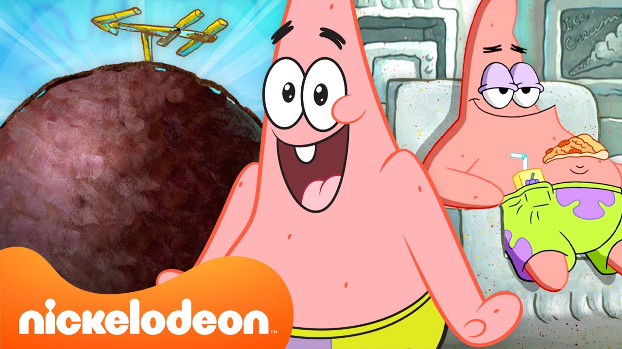 스폰지밥 | 45분 동안 패트릭의 집에서 🏠 | 니켈로디언 코리아