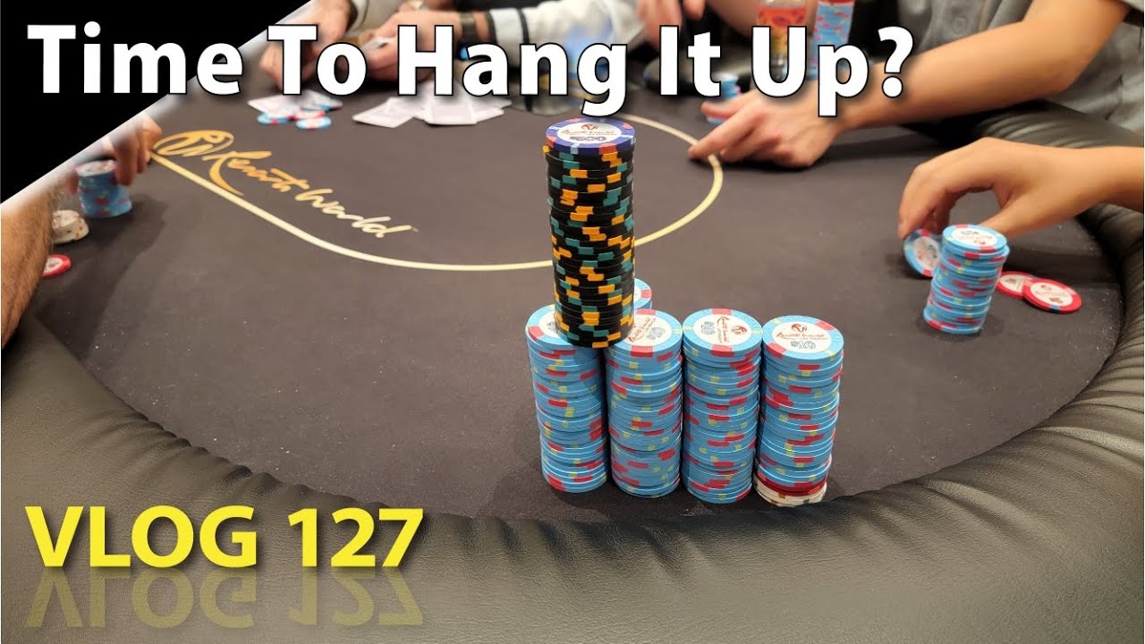 Awful Punt for ALL the Chips – Poker Vlog 127