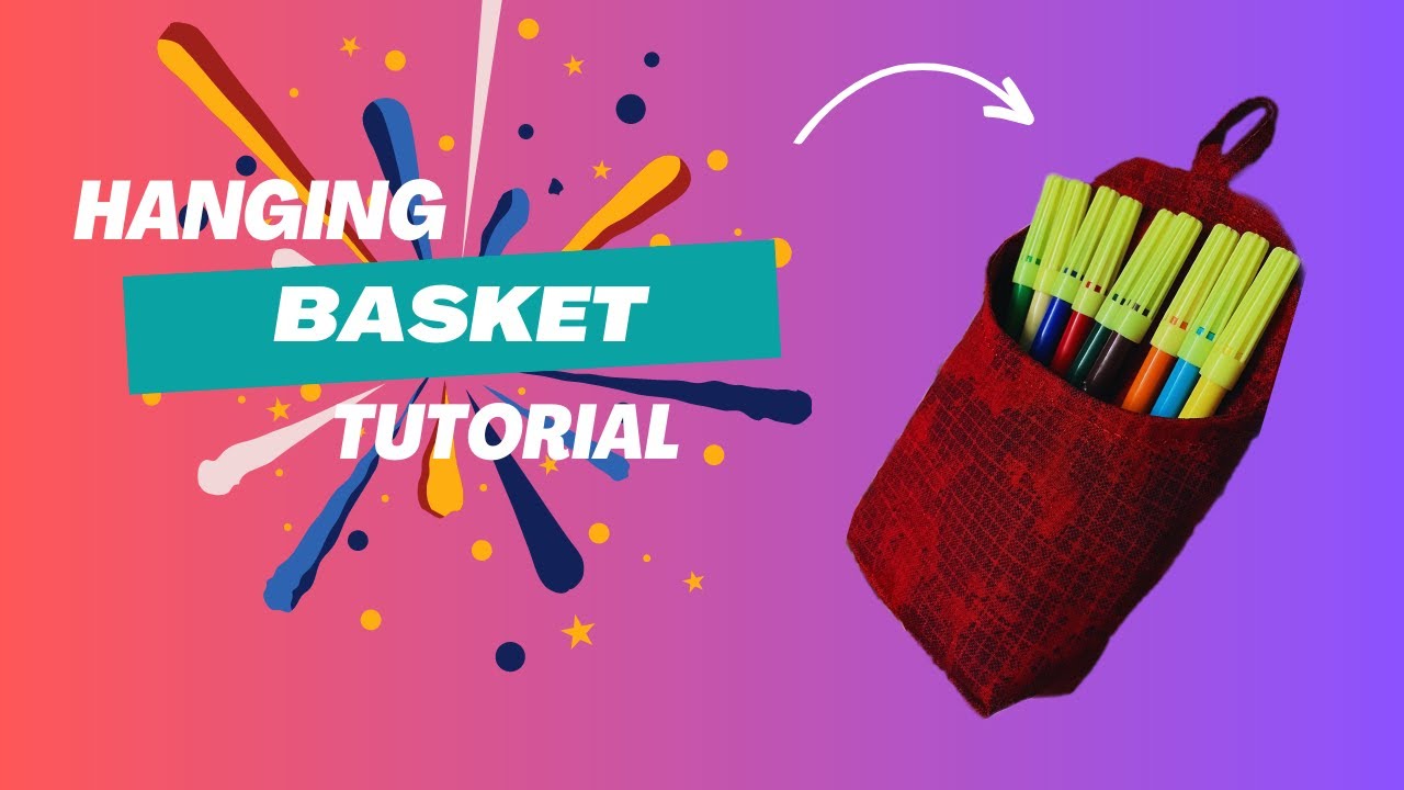 Wall-Hanging Basket Tutorial | DIY |