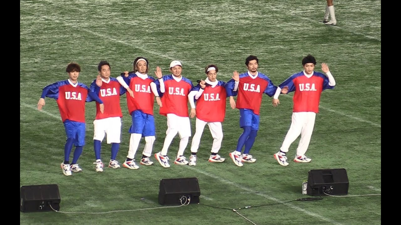 DA PUMP 東京ドーム①「ごきげんだぜっ!」2018/12/17 X BOWLハーフタイムショー