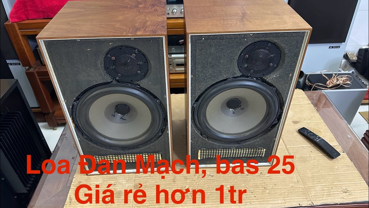 Loa DYNACO A25 đến từ ĐAN MẠCH, dòng này tiếng rất hay, giá bên mình rất tốt, ae vào xem sưu tầm nhé