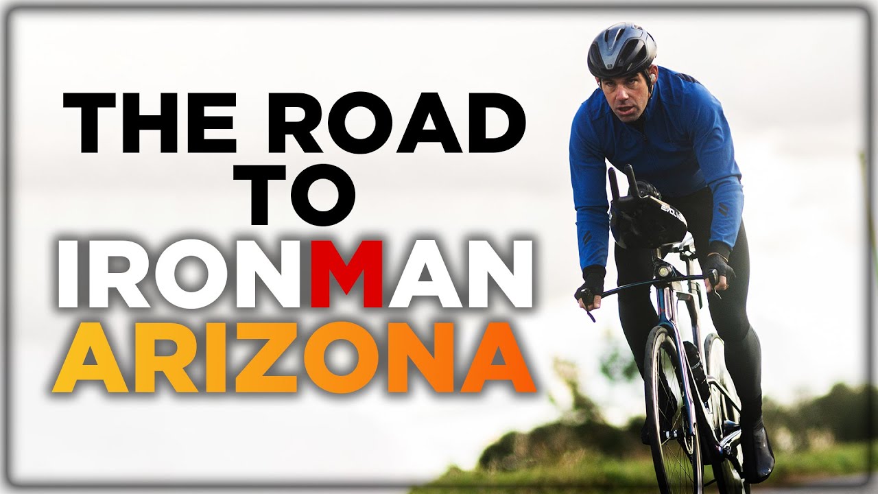Профессиональный триатлонист тренируется для Ironman Arizona!