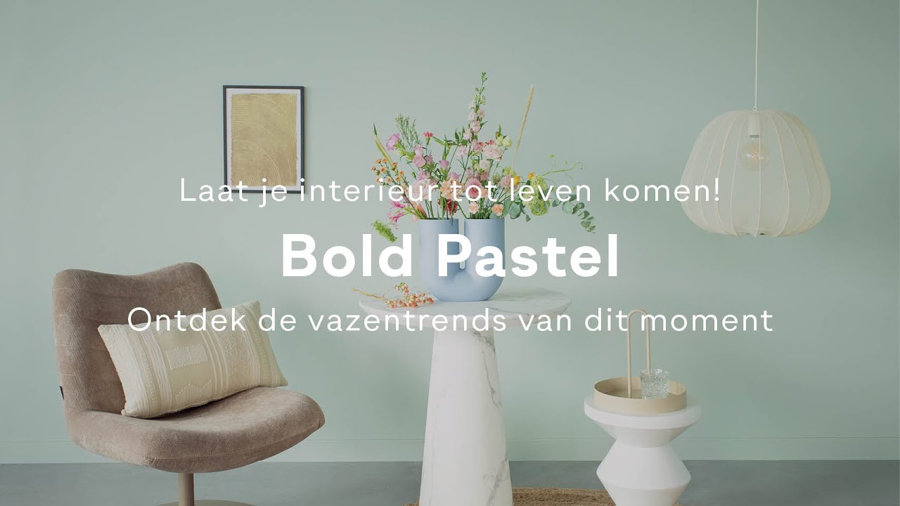 Bold Pastel: pastelkleurige vazen | fonQ x bloomon | fonQ