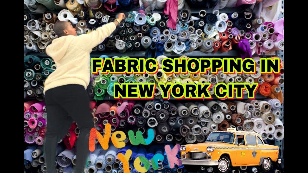 FABRIC SHOPPING IN NYC !!