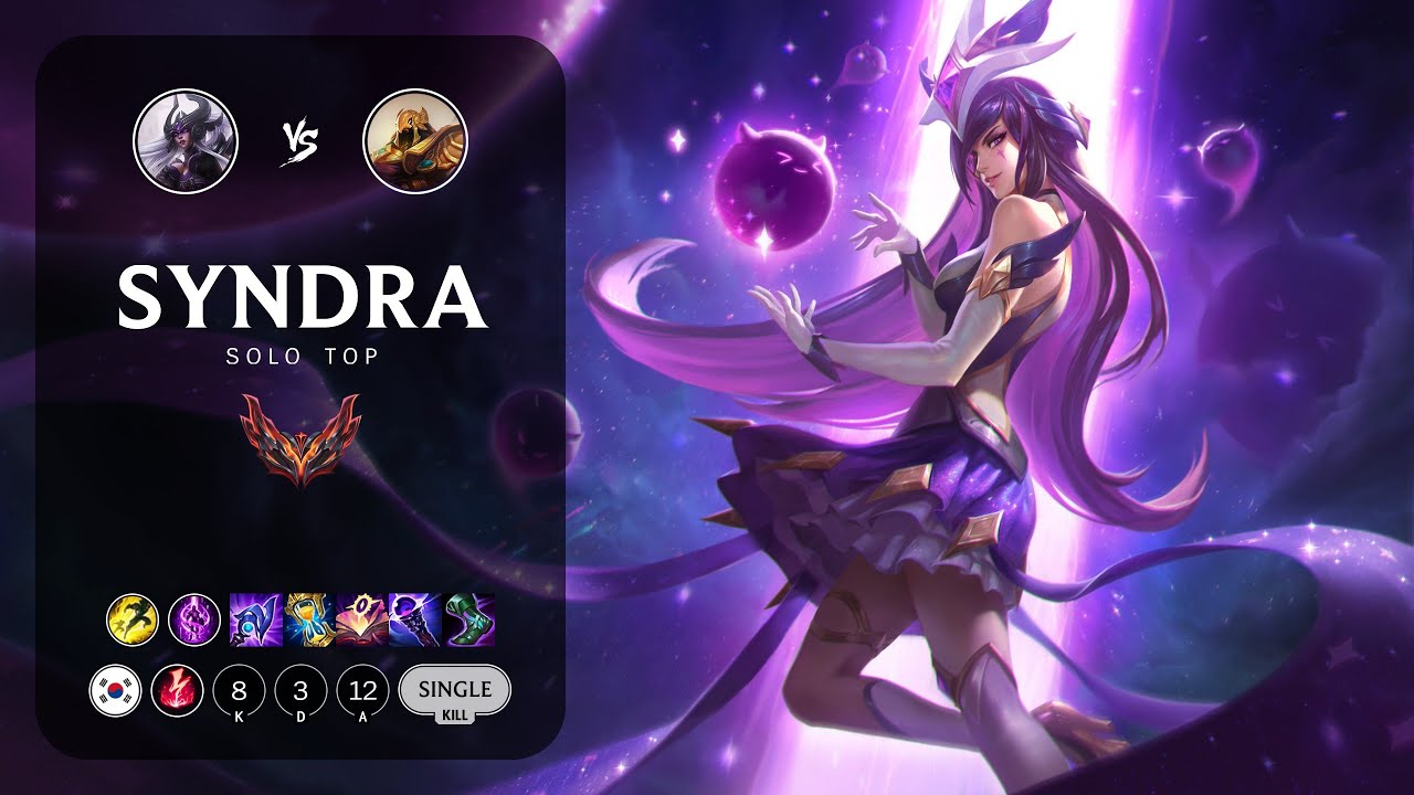 Syndra Top vs Azir - KR Grandmaster Patch 13.15