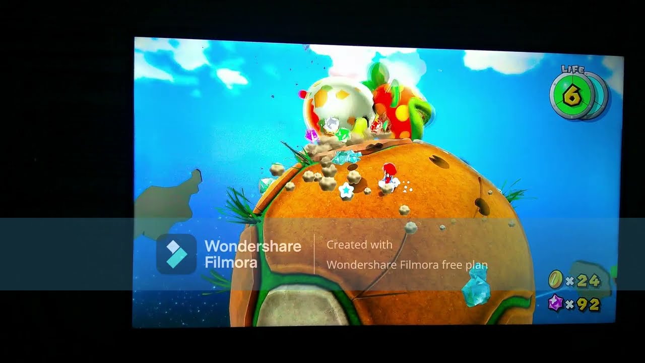 Super Mario Galaxy 2, часть 1 — Галактика Небесная Станция: Истерика Пираньи Пиви