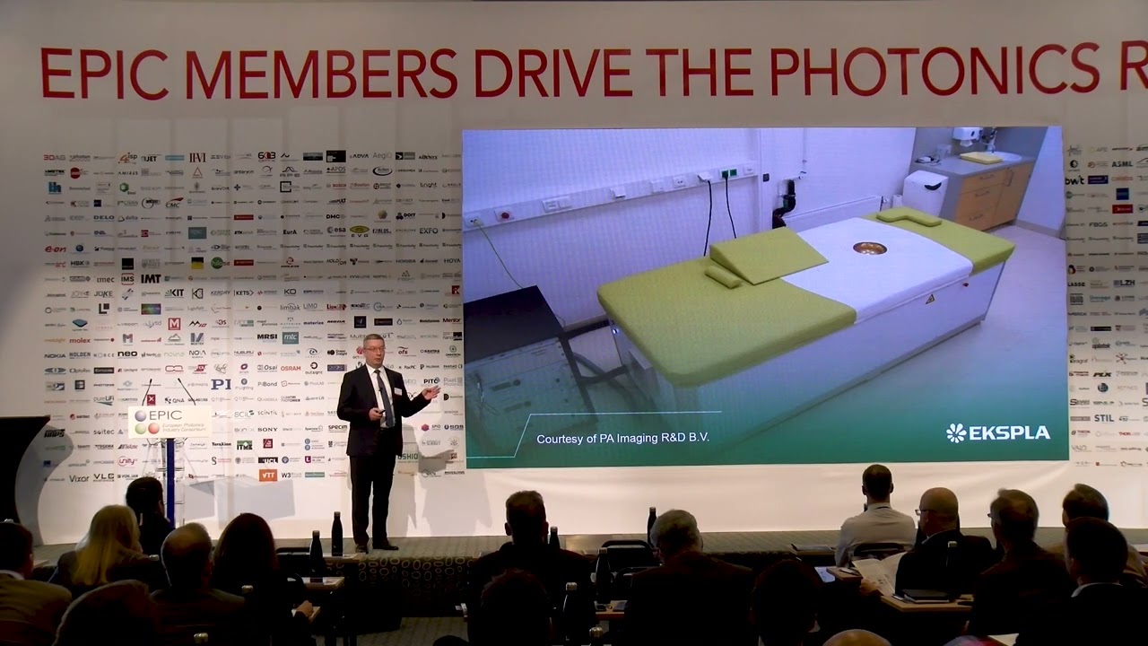 EKSPLA's presentation at the EPIC Annual General Meeting 2022 at Vilnius