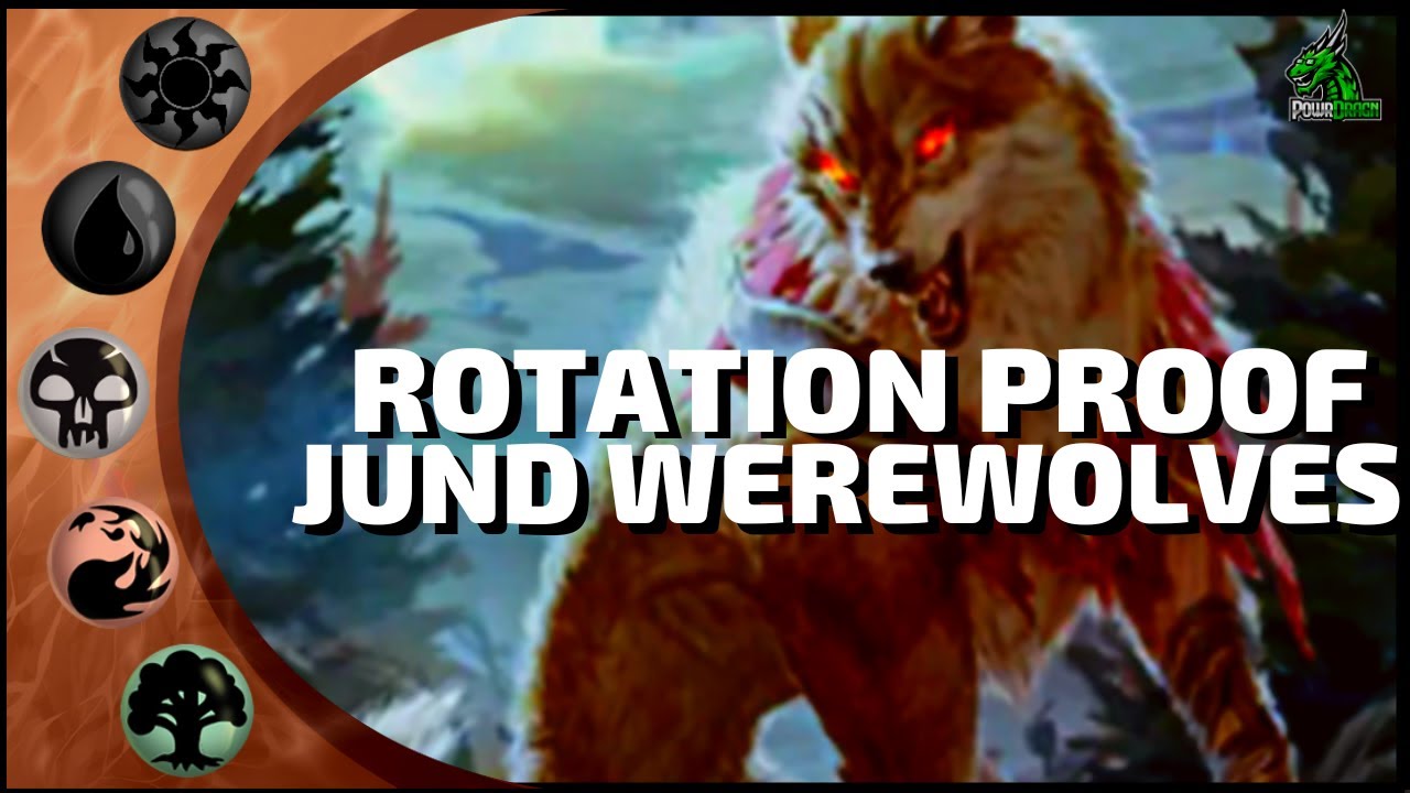⚫🔴🟢JUND WEREWOLVES is Rotation Proof  | Dominaria United Standard 2023 Deck MTG Arena BO1 Ranked