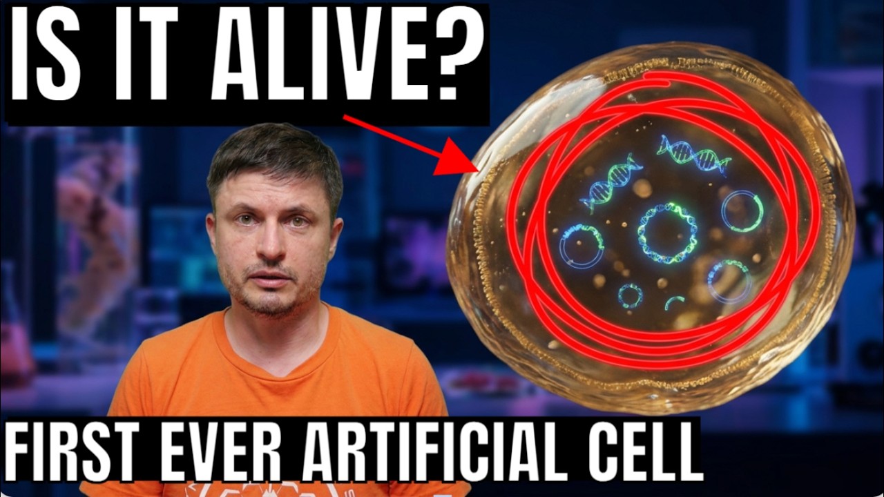 Scientists Just Built an Artificial Cell That Actually Eats, Grows, and Evolves