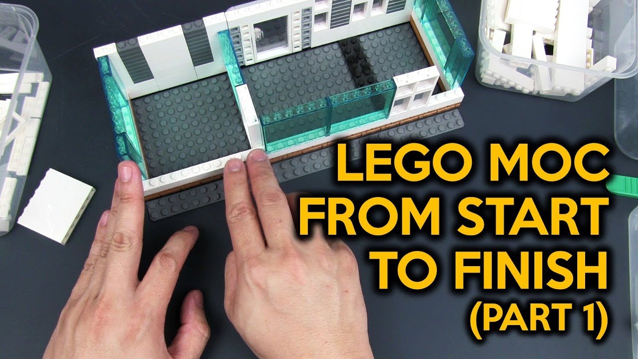 Медицинский центр LEGO — создание MOC от начала до конца (часть 1)