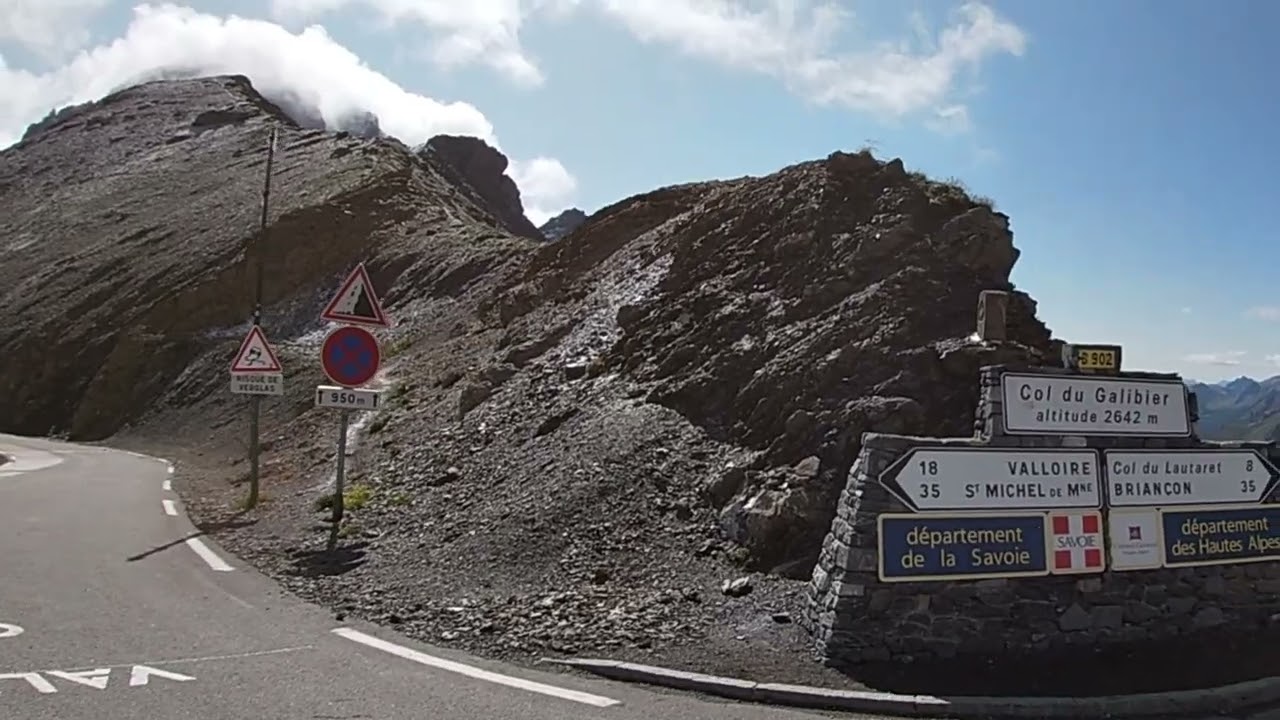 Partie 2 col de Galibier Altitude 2642M