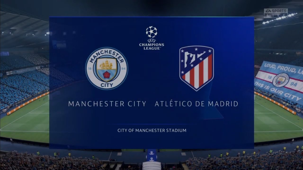 FIFA 22 | Manchester City vs Atlético Madrid - UEFA Champions League - Español Latino (Gameplay PS4)