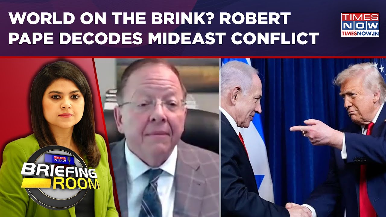 Fragile Truce Or Full-Blown Conflict? Robert Pape On The Iran-Israel Showdown | BRIEFING ROOM