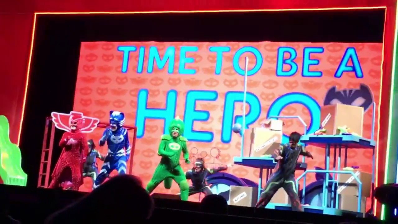 PJ Masks “Time To Be A Hero” Live @ McCaw Hall Seattle Center 12/5/17