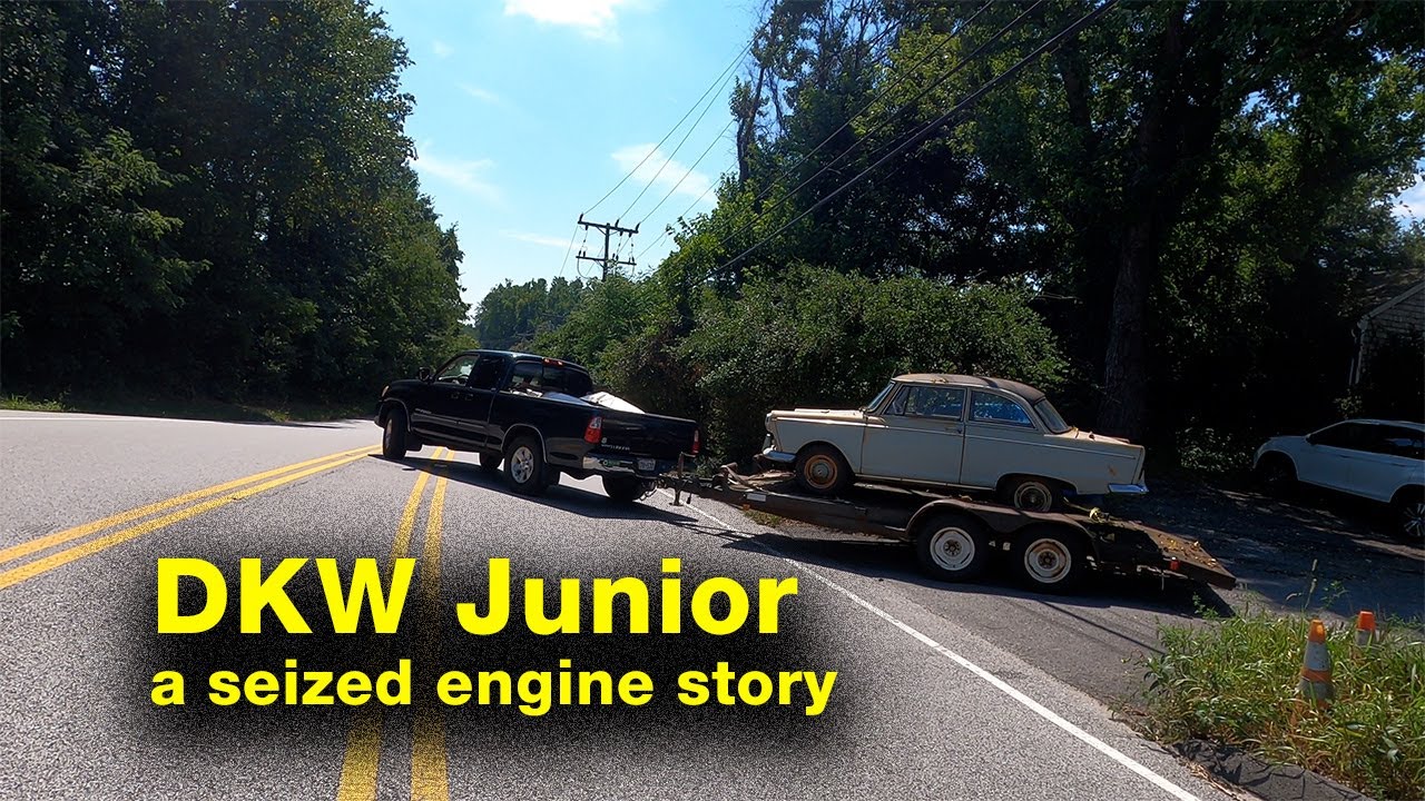 Can we free up a stuck DKW Junior engine???