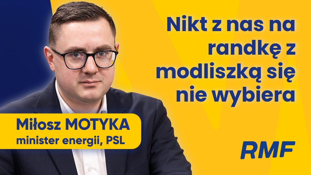 Miłosz Motyka gościem Porannej rozmowy w RMF FM
