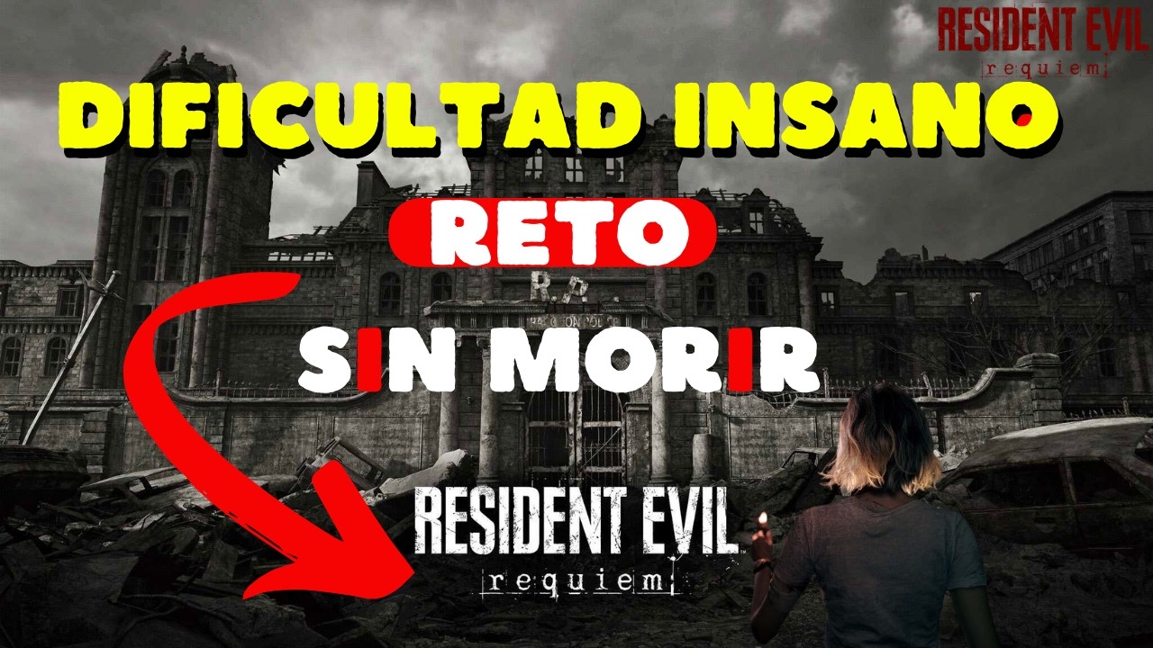 dificultad INSANO,🙌no HIT (capitulo 10 ) #gameplayespañol #re9requiem #tyrant