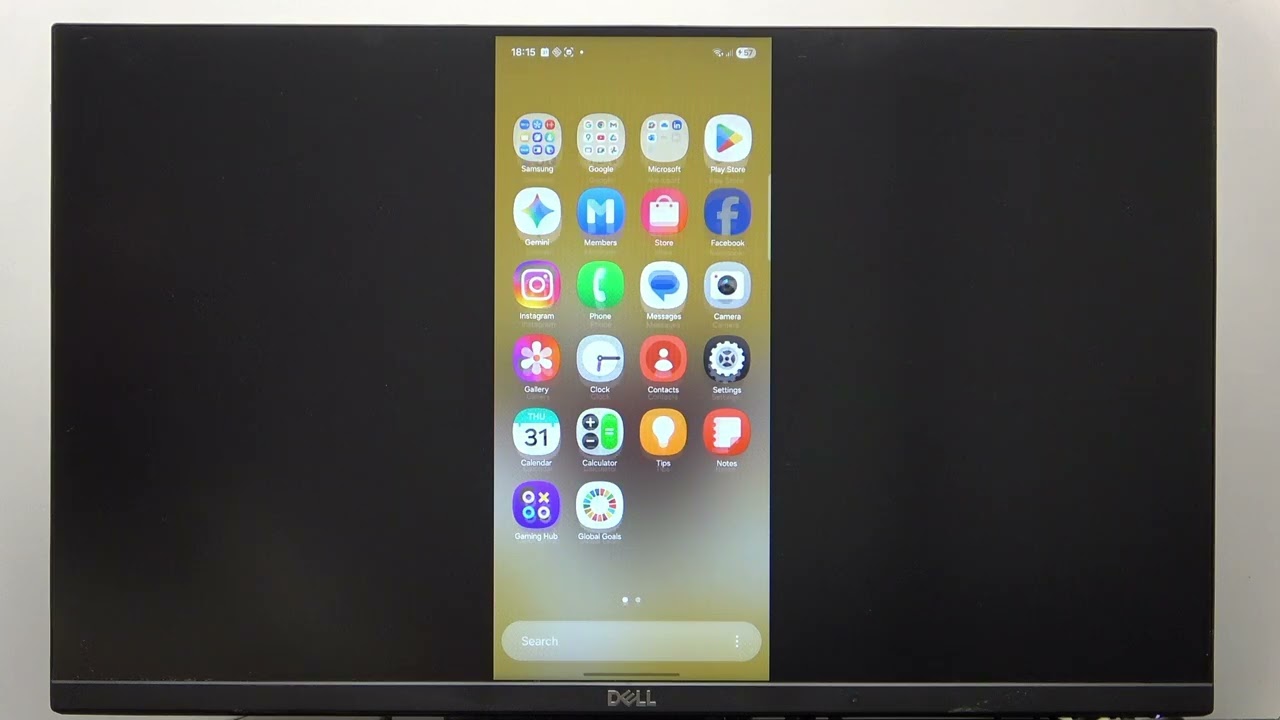 SAMSUNG Galaxy Z Flip7 – How to Turn On Mirror Mode in Samsung DeX